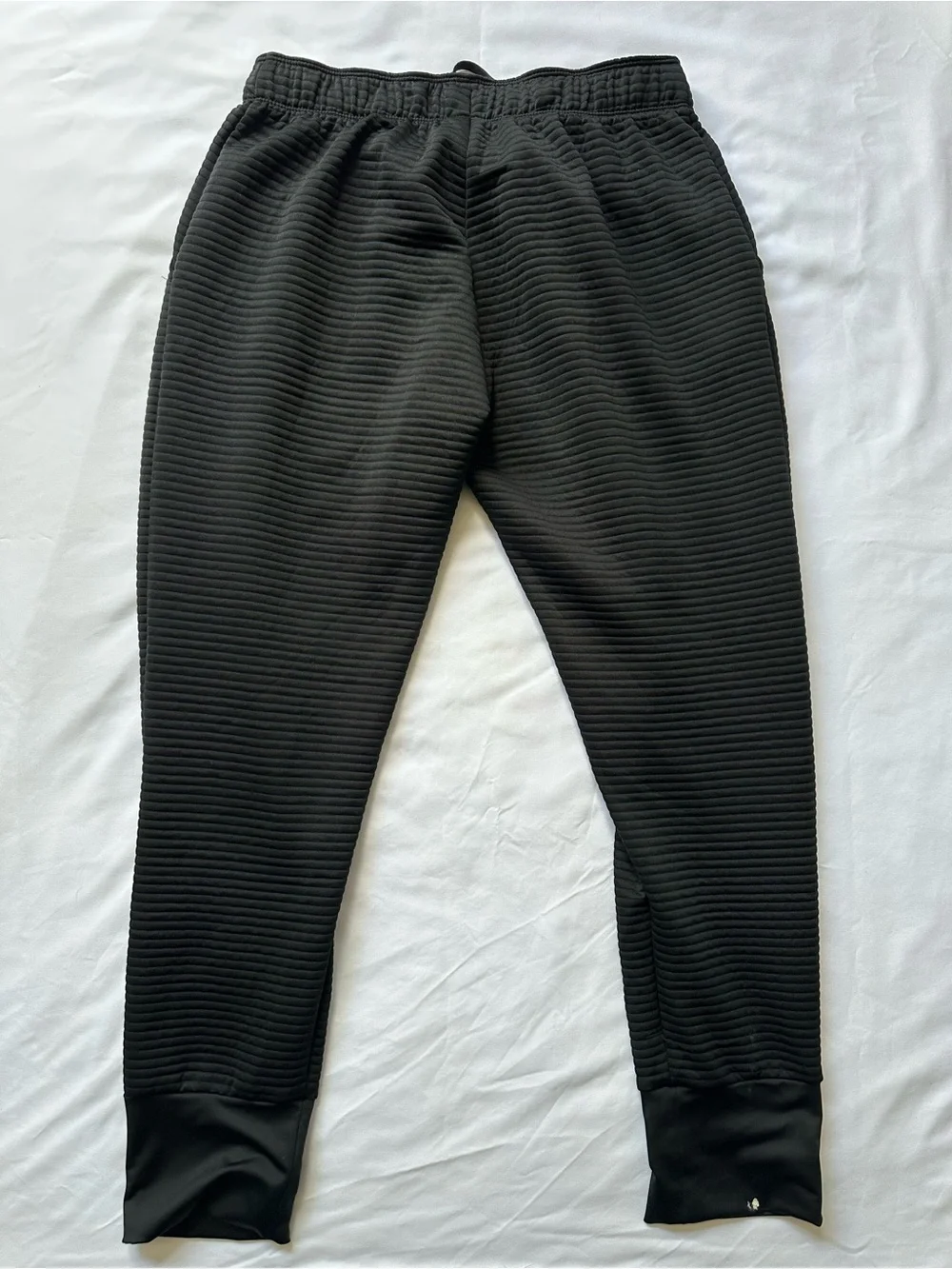 Nike Black Dri-FIT Ribbed Waist Athletic Joggers